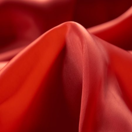 Cupro, Lining, Orange Red