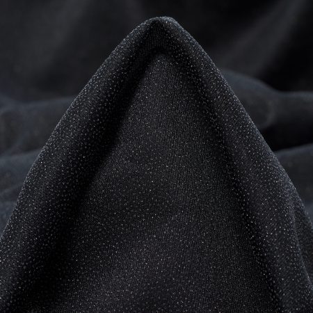 Interlining, Crêpe, Raven Black