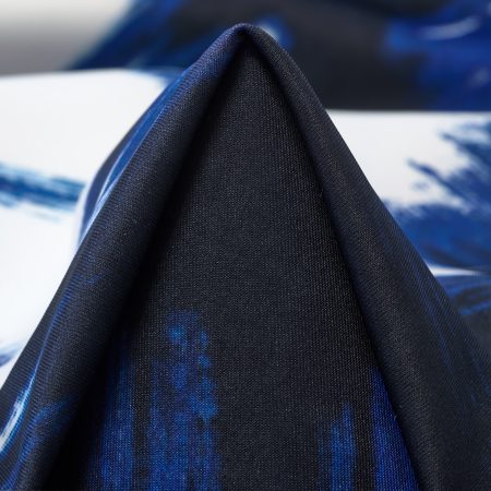 Techno Jersey, Printed, Stormy Ocean