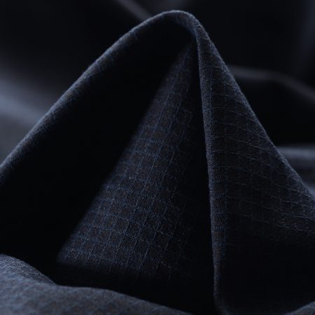 Jersey, Jacquard, Micro Design, Dark Blue