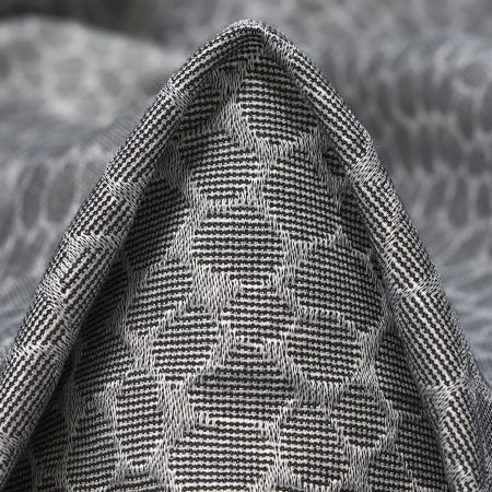 Jacquard, Cotton, Chiseled Stone