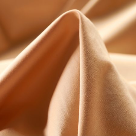Satin, Cotton Elastic, Apricot Blush