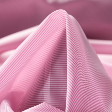 Lining, Cupro, Stripes, Strawberry