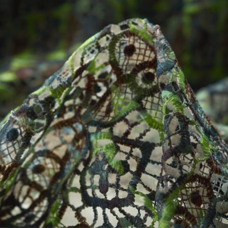 Lace, Printed, Granny Smith