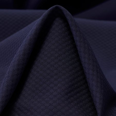 Cotton, Elastic, Micro Design, Dark Sapphire