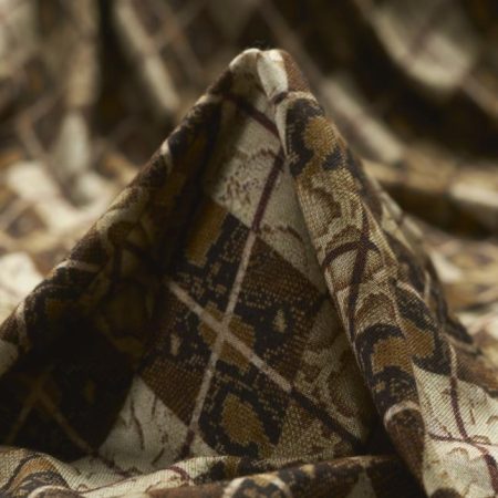 Single Jersey, Printed, Cappuccino