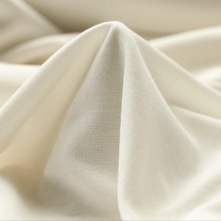 Techno Jersey, Coated, Tone on Tone, Ivory