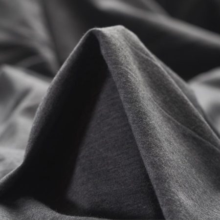 Jersey, Modal, Melange, Blackened Pearl