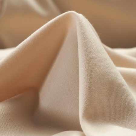 Viscose Blend, Brushed, Elastic, Sand Dollar