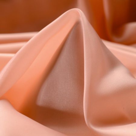 Cupro, Lining, Peach Sorbet