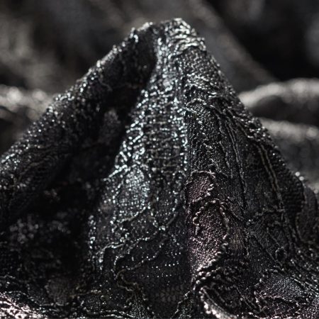 Lace, Polyamid, Floral, Brushed Nickel