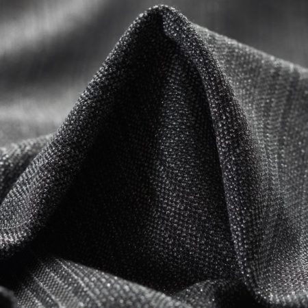Jersey, Jacquard, Blackened Pearl