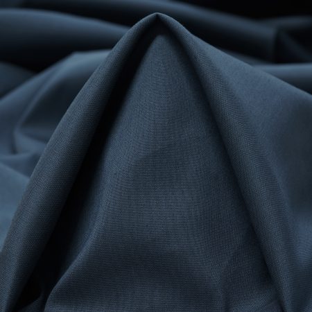 Poplin, Viscose, Ink Blue