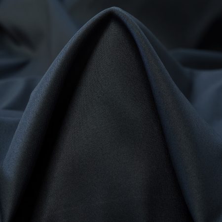 Poplin, Cotton, Elastic, Caviar