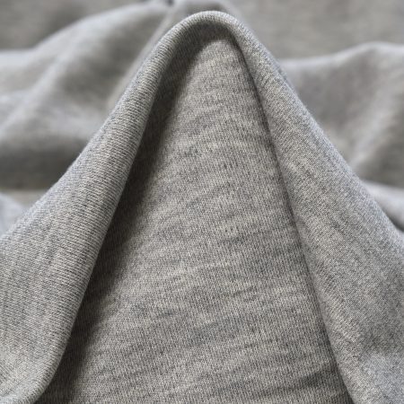 Single Jersey, Viscose, Melange, Silver