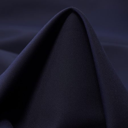 Cotton, Elastic, Indigo Blue
