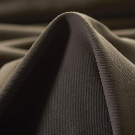 Gabardine, Cotton Blend, Elastic, Khaki
