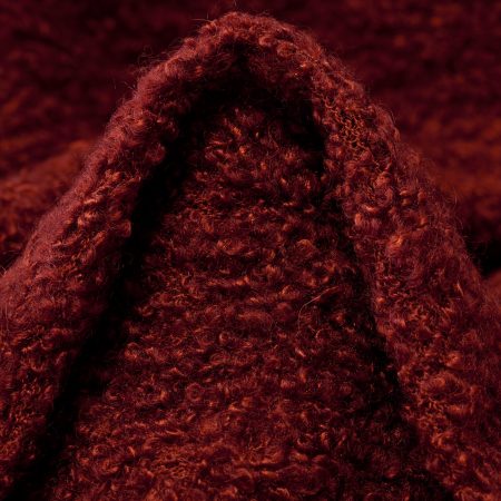 Jersey, Bouclé, Wool, Young Merlot