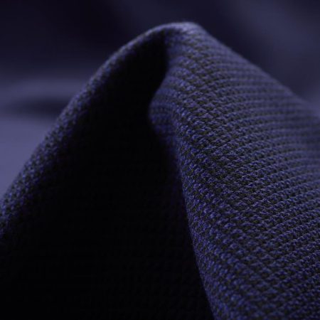 Jacquard, Wool Blend, Elastic, Black&Liberty Purple
