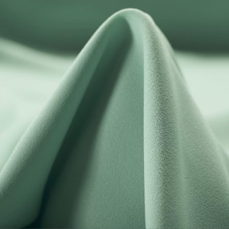Crêpe De Chine, Elastic, Spearmint