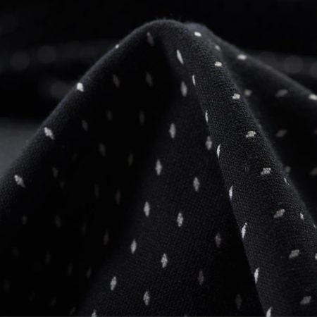 Jersey, Jacquard, Black Raven