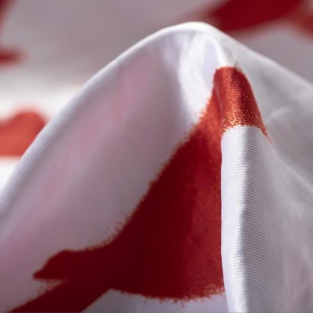 Satin, Twill, Printed, Koi&Snow White