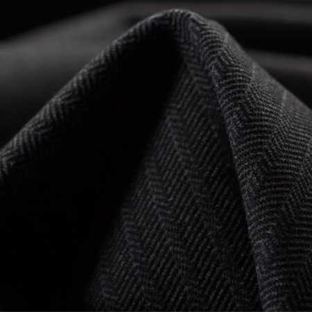 Jersey, Jacquard, Herringbone, Blackened Pearl