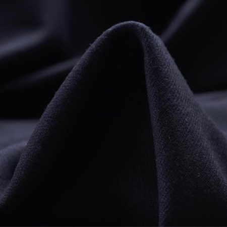 Double, Jersey, Wool Cashmere, Dark Blue
