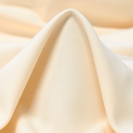 Satin, Cotton Elastic, Ivory