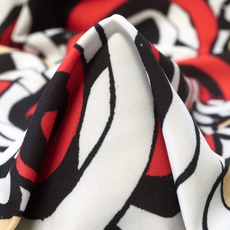 Single Jersey, Printed, Lipstick&Sand