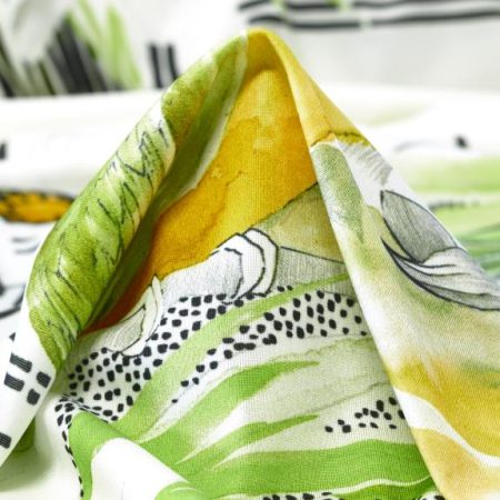 Single Jersey, Printed, Snow White