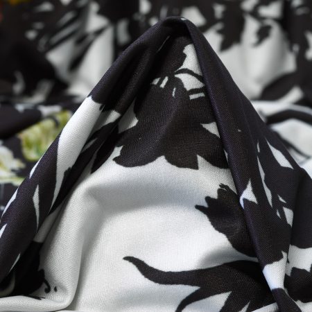 Single Jersey, Printed, Dusty Orange&Snow White