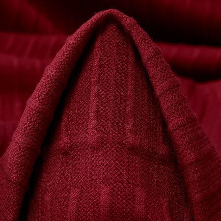 Jersey, Jacquard, Merlot