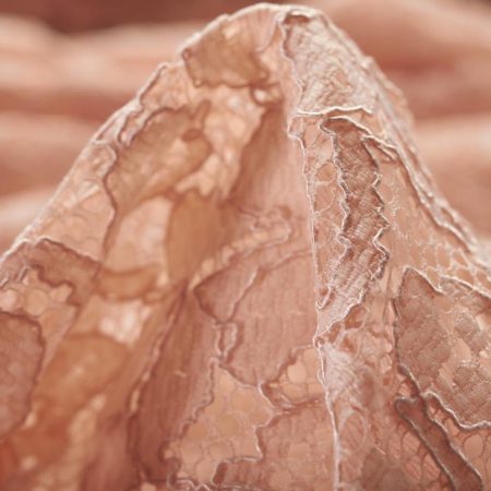 Lace, Cotton, Floral, Mauve Chalk