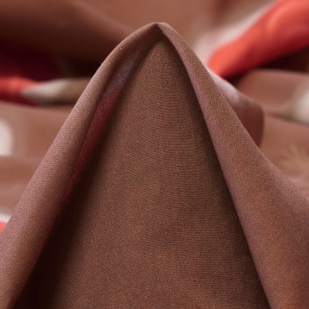 Batist, Cotton, Printed, Cognac