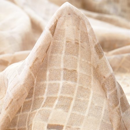 Chiffon, Silk, Printed, Brickstone