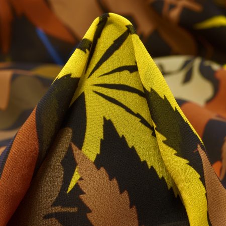 Chiffon, Floral, Silver Birch