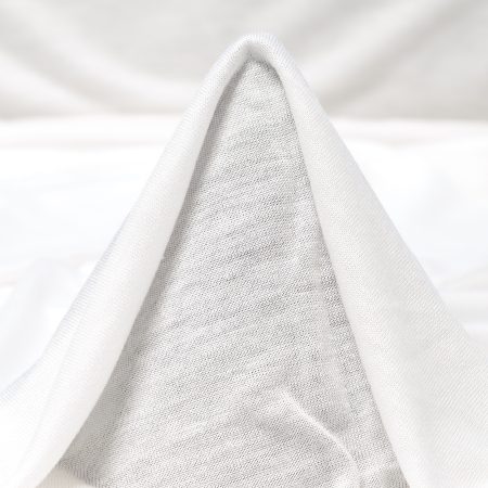 Single Jersey, Viscose, Snow White