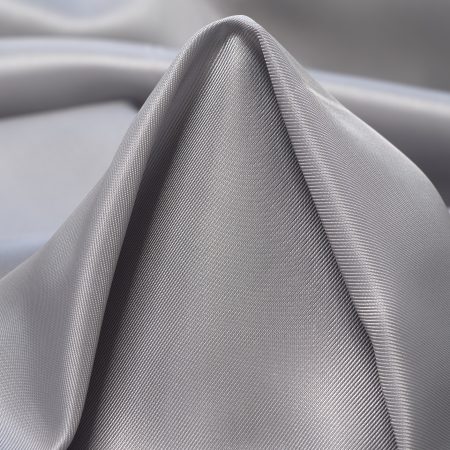 Cupro, Lining, Micro Design, Silver Gray