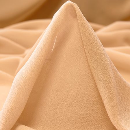 Chiffon, Crêpe, Ivory