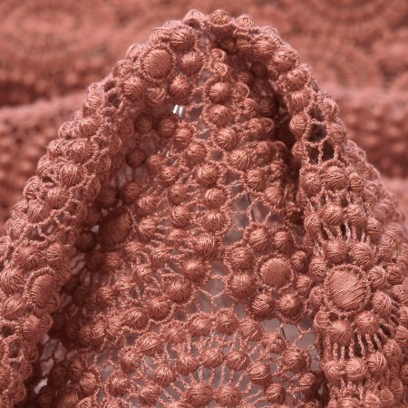 Lace, Cotton, Printed, Vintage Rose