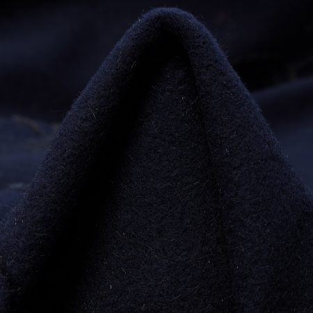 Jacquard, Wool, Floral, Dark Navy