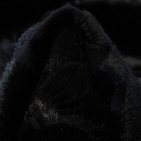 Jacquard, Wool, Tone on Tone, Raven Black