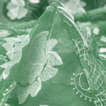 Cotton, Tulle, Floral, Snow White&Grasshopper