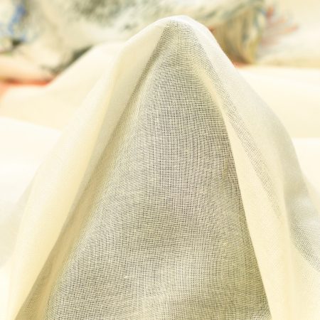 Batiste, Cotton, Printed, Antique White&Color Mix