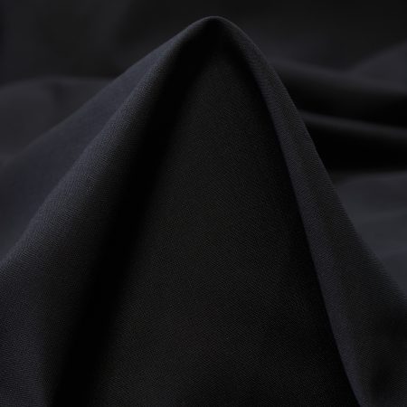 Poliviscose, Poplin, Raven Black