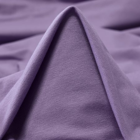 Single Jersey, Cotton, Chalk Violet