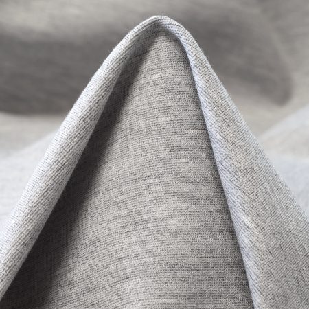 Jersey, Punto Milano, Melange, Chiseled Stone