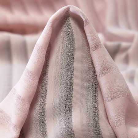 Chiffon, Stripes, Mauve Chalk