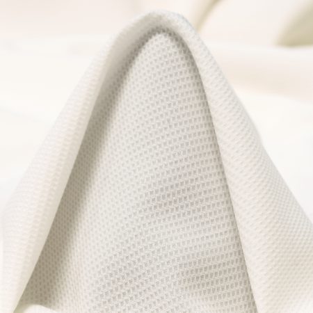 Poliviscose, Crêpe, Micro Design, Snow White